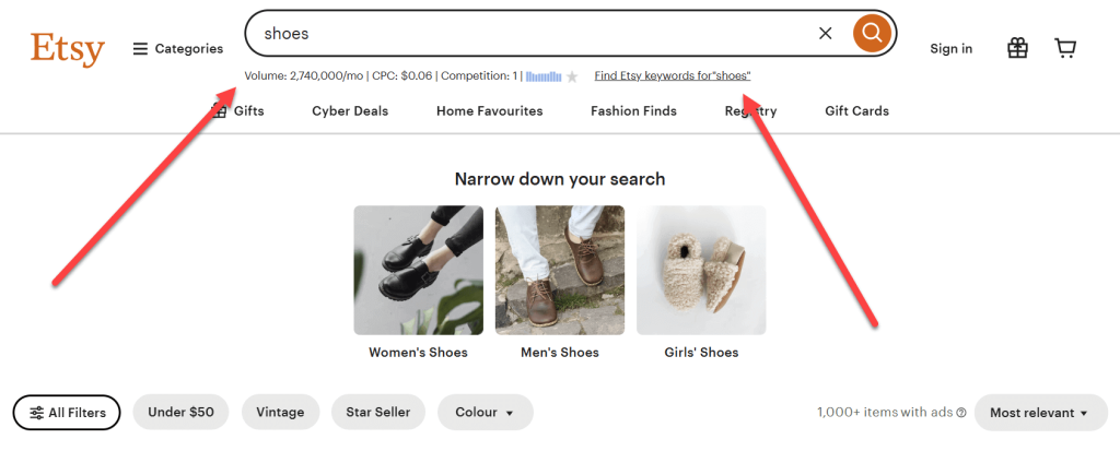 etsy-search-volume
