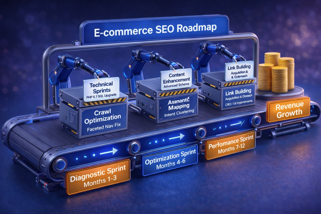 ecommerce-seo-roadmap-outcome-matrix-diag