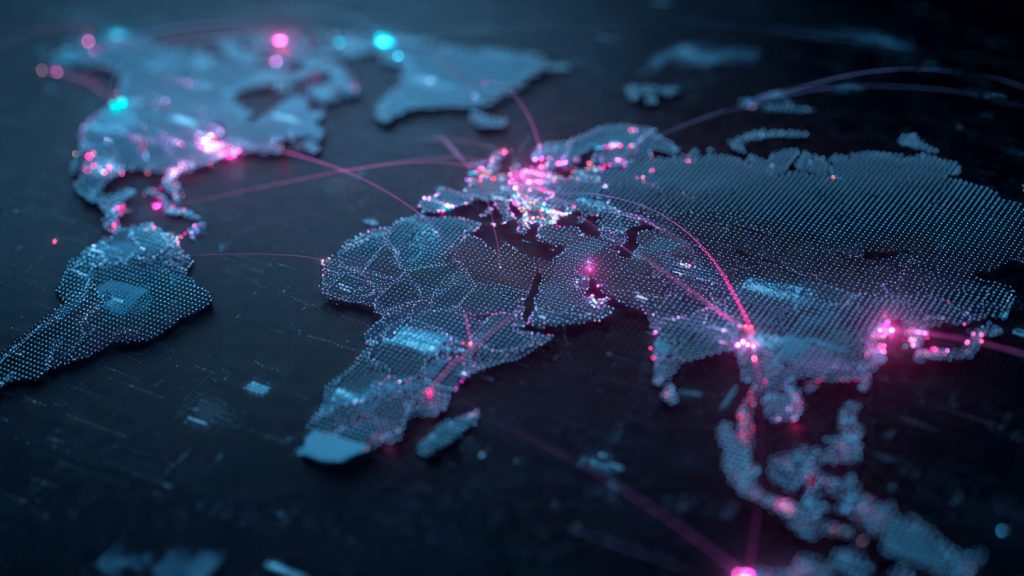 Global marketplace expansion map showing tax and regulatory compliance nodes for EU, UK, and Southeast Asia