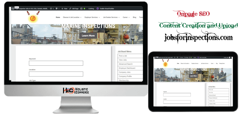 Jobs For Inspection Case STudy